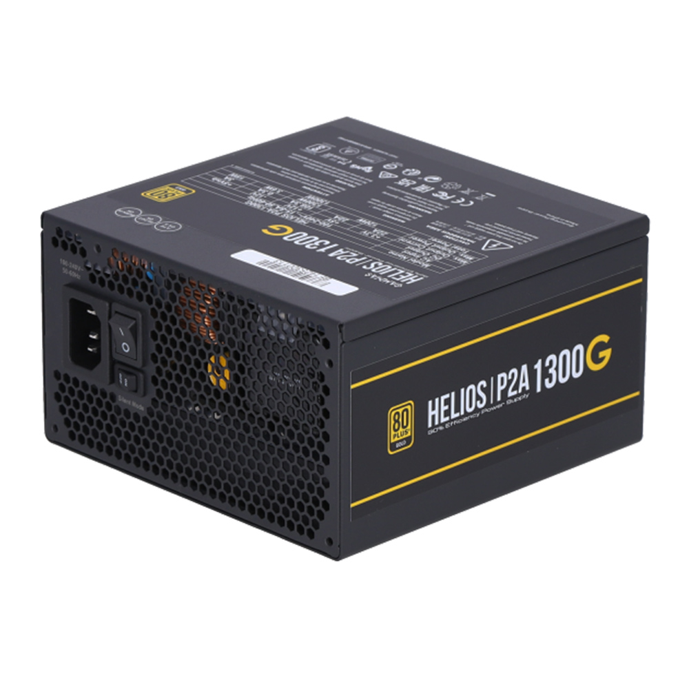 POWER SUPPLY (อุปกรณ์จ่ายไฟ) GAMDIAS HELIOS P2-1300G - 1300W 80 PLUS GOLD BLACK ATX