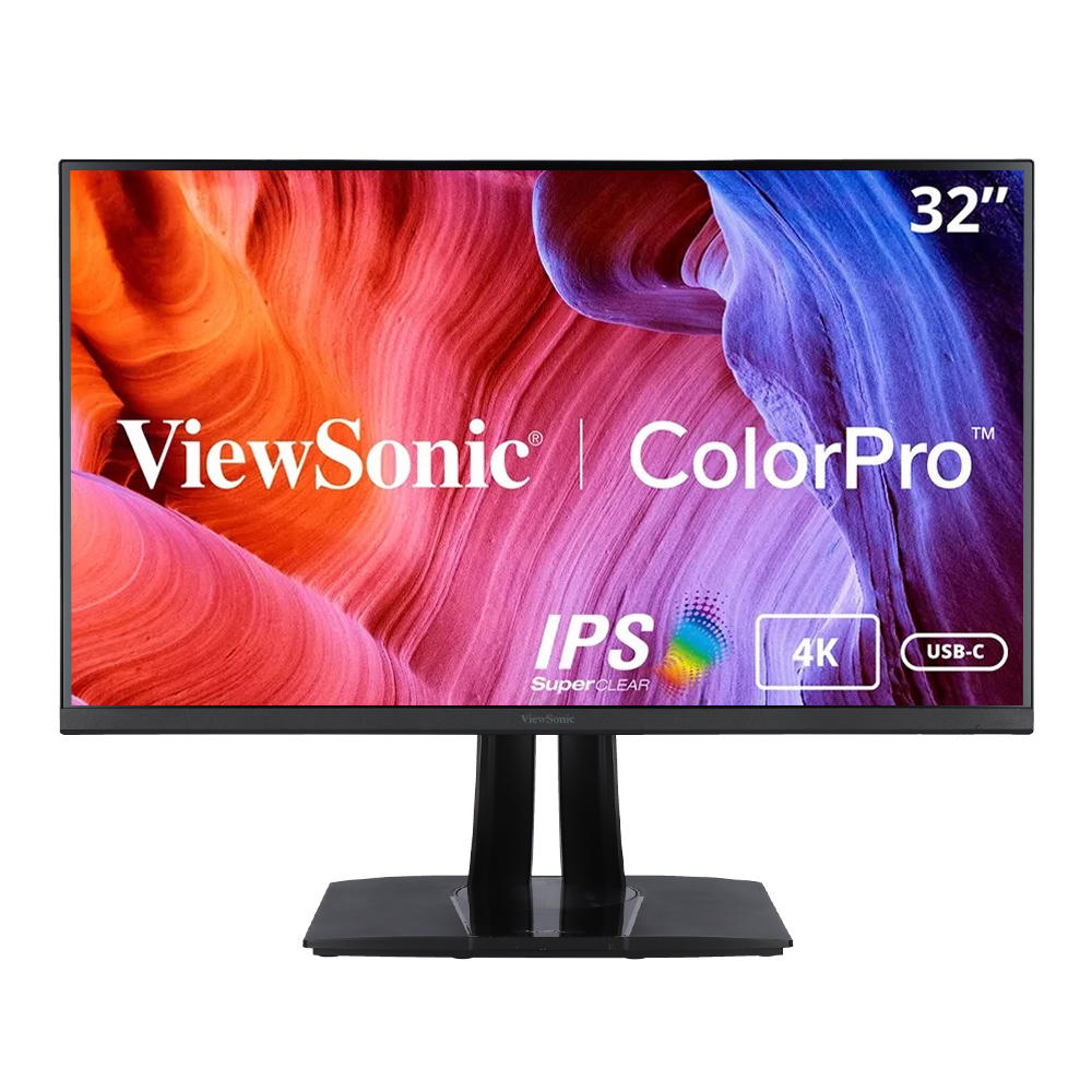 Monitor (จอมอนิเตอร์) Viewsonic Vp3256-4K - 31.5 Inch Ips 4K 60Hz Adaptive Sync Usb-C