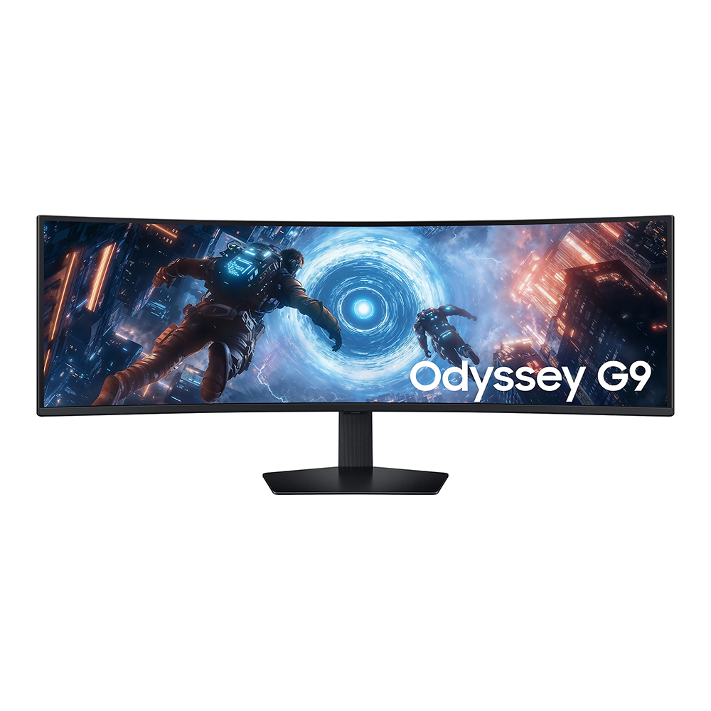 Monitor (จอมอนิเตอร์) Samsung Odyssey G9 G91F LS49FG912EEXXT - 49 Inch VA D 2K 144Hz AMD FreeSync Premium Pro Curved