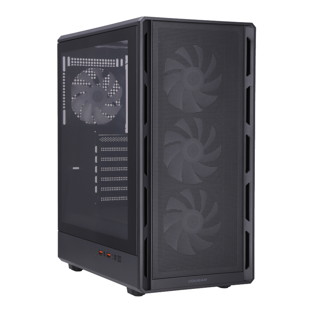 CASE (เคส) COUGAR AIRFACE PURE PLUS - BLACK ATX