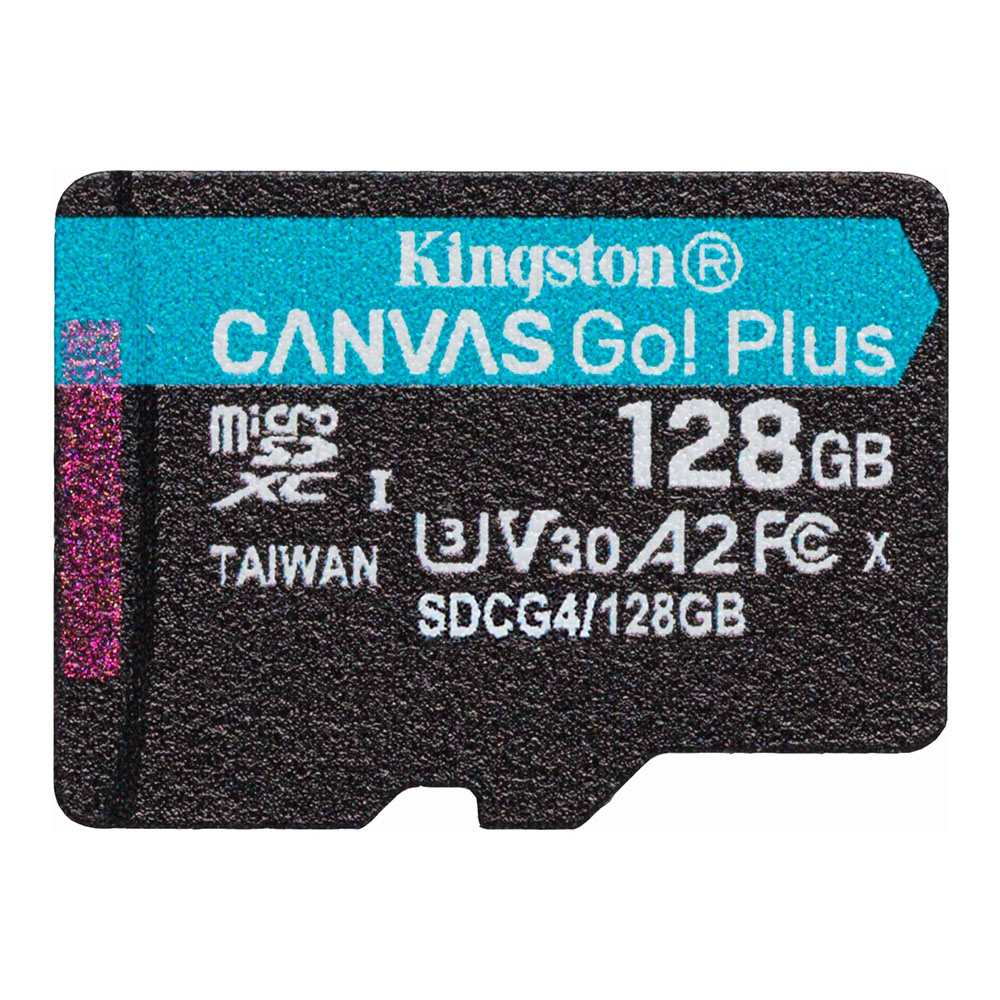 128 GB MICRO SD CARD (ไมโครเอสดีการ์ด) KINGSTON CANVAS GO PLUS (SDCG4/128GB)
