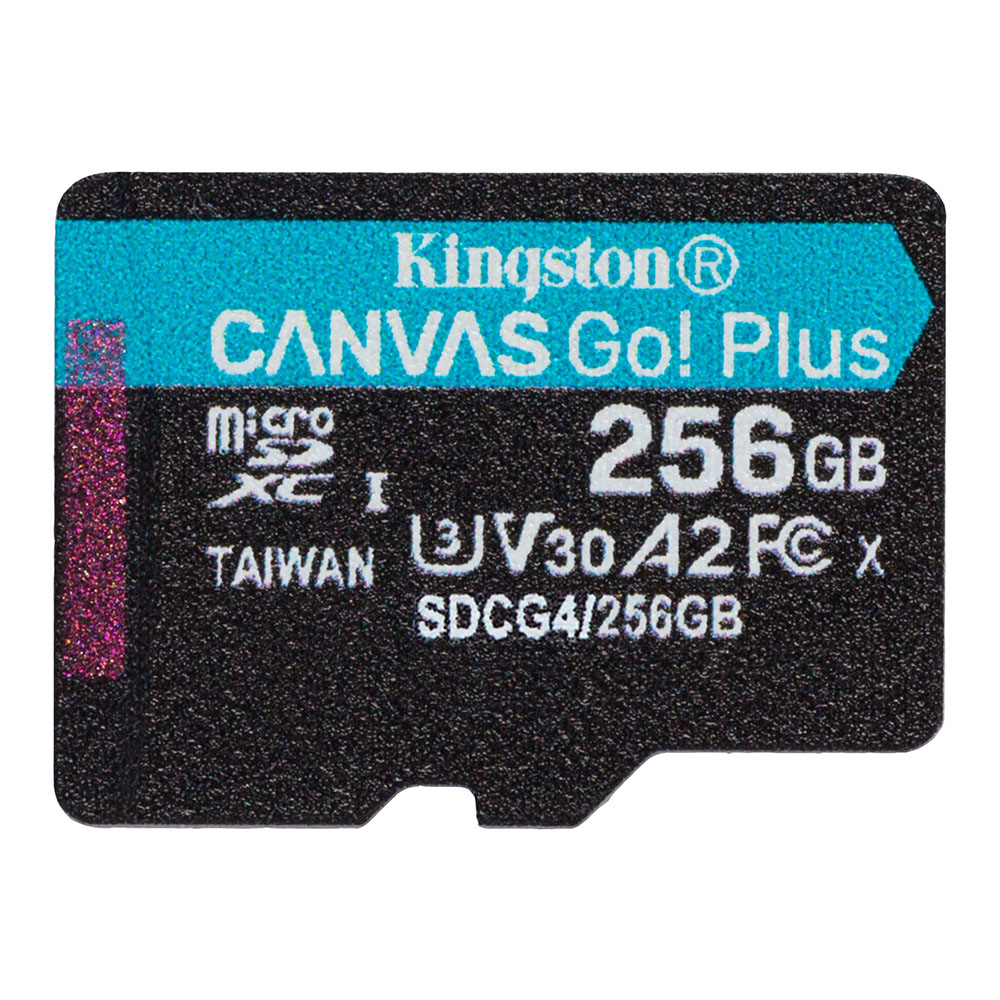256 GB MICRO SD CARD (ไมโครเอสดีการ์ด) KINGSTON CANVAS GO PLUS (SDCG4/256GB)