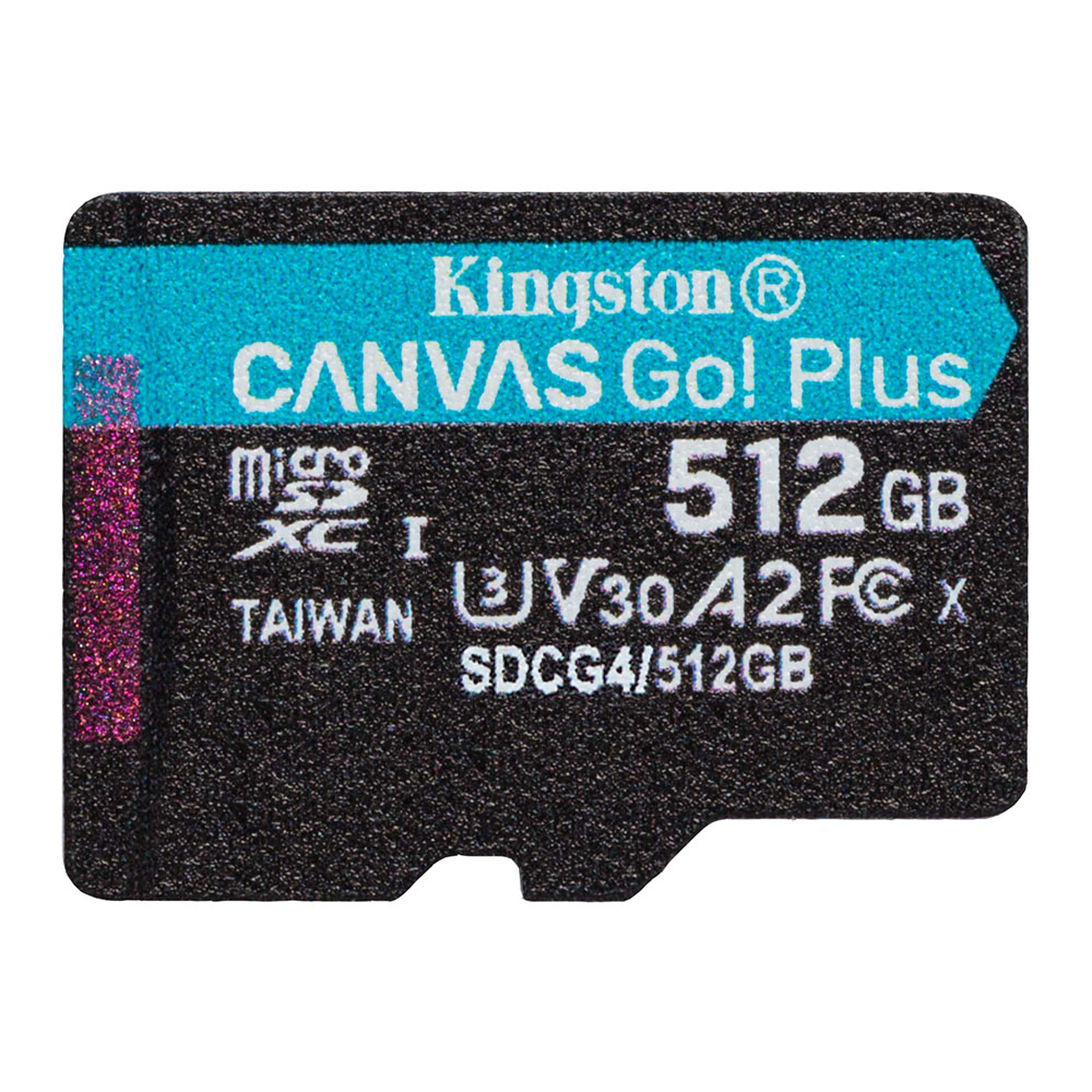 512 GB MICRO SD CARD (ไมโครเอสดีการ์ด) KINGSTON CANVAS GO PLUS (SDCG4/512GB)