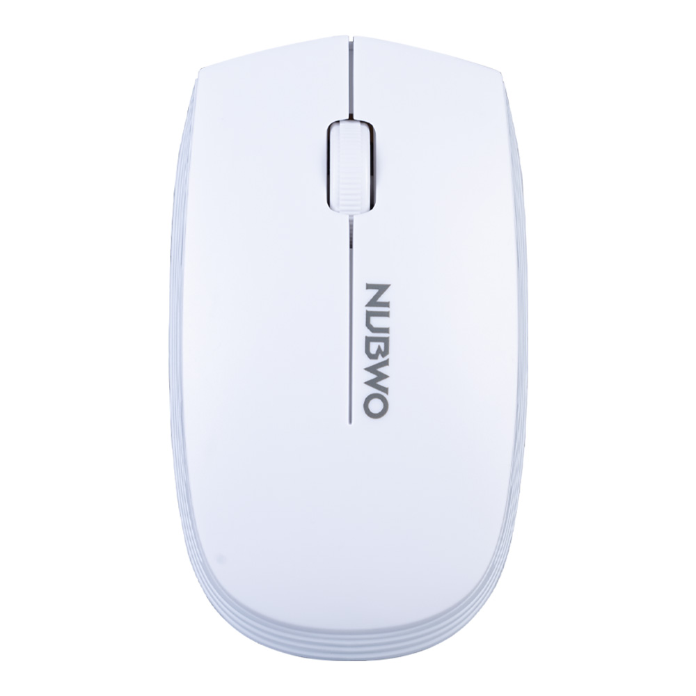 WIRELESS MOUSE (เมาส์ไร้สาย) NUBWO NMD03 - WHITE