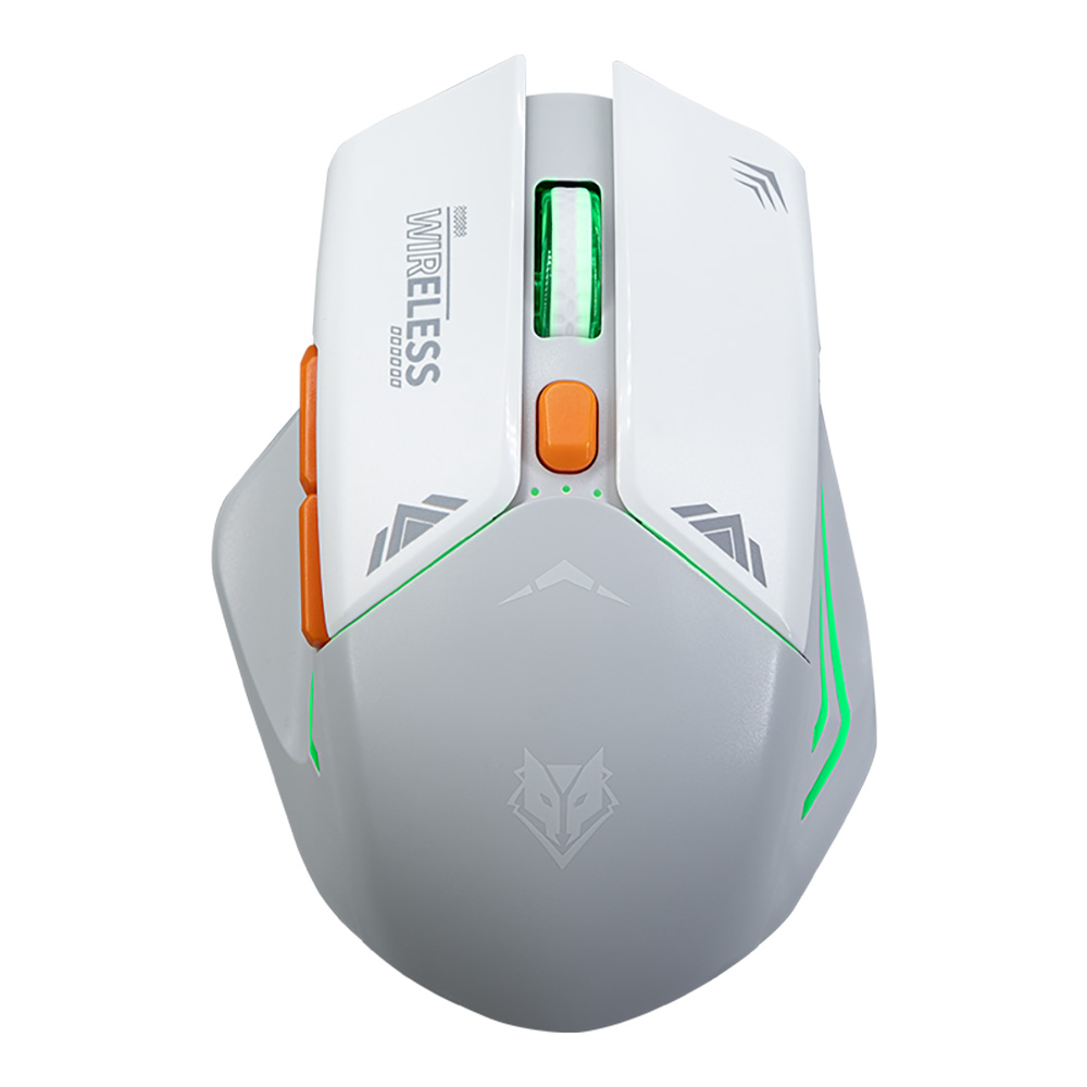 WIRELESS MOUSE (เมาส์ไร้สาย) NUBWO NM104W - GRAY