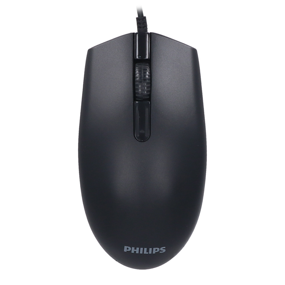 MOUSE (เมาส์) PHILIPS SPK7204 - BLACK