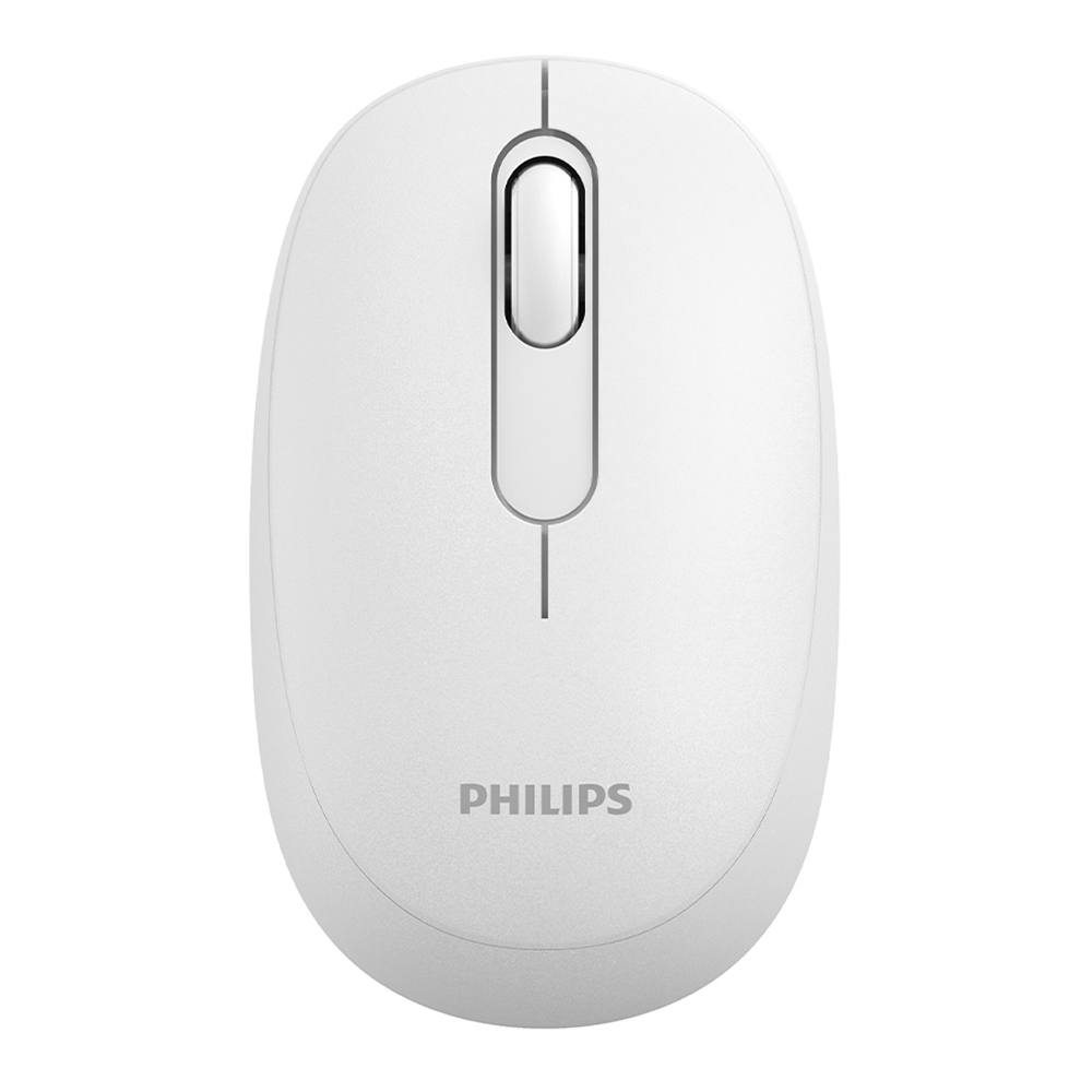 WIRELESS MOUSE (เมาส์ไร้สาย) PHILIPS SPK7388 - WHITE