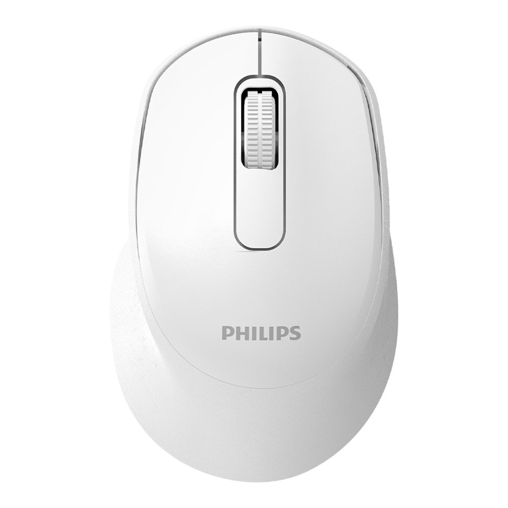 WIRELESS MOUSE (เมาส์ไร้สาย) PHILIPS SPK7448 - WHITE