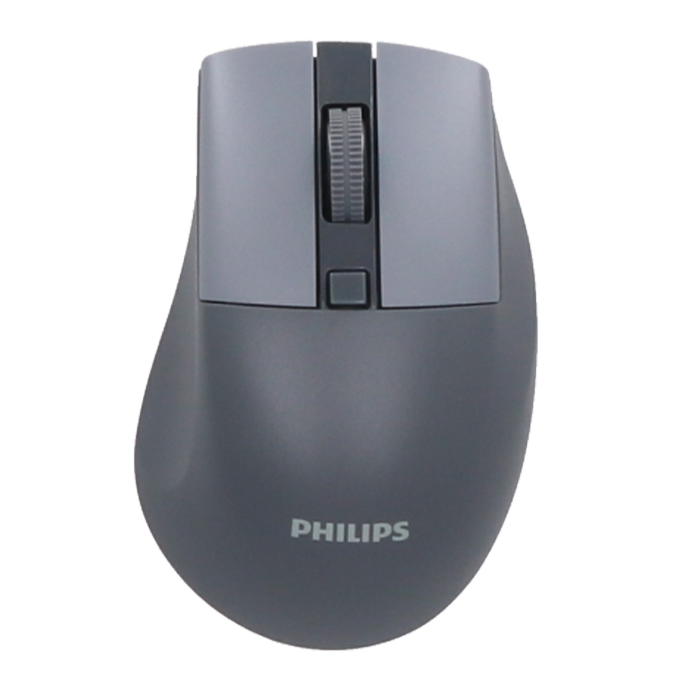 WIRELESS MOUSE (เมาส์ไร้สาย) PHILIPS SPK7528 - GRAY