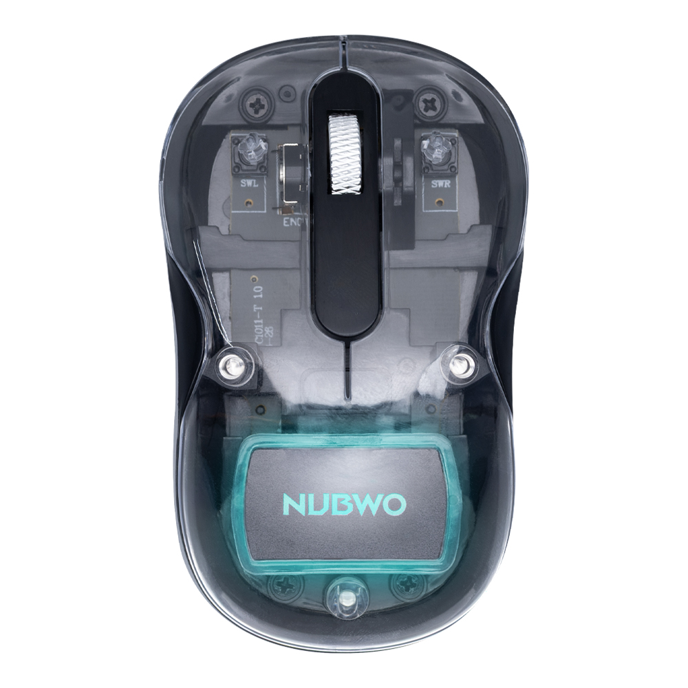 WIRELESS MOUSE (เมาส์ไร้สาย) NUBWO NMD08 - BLACK
