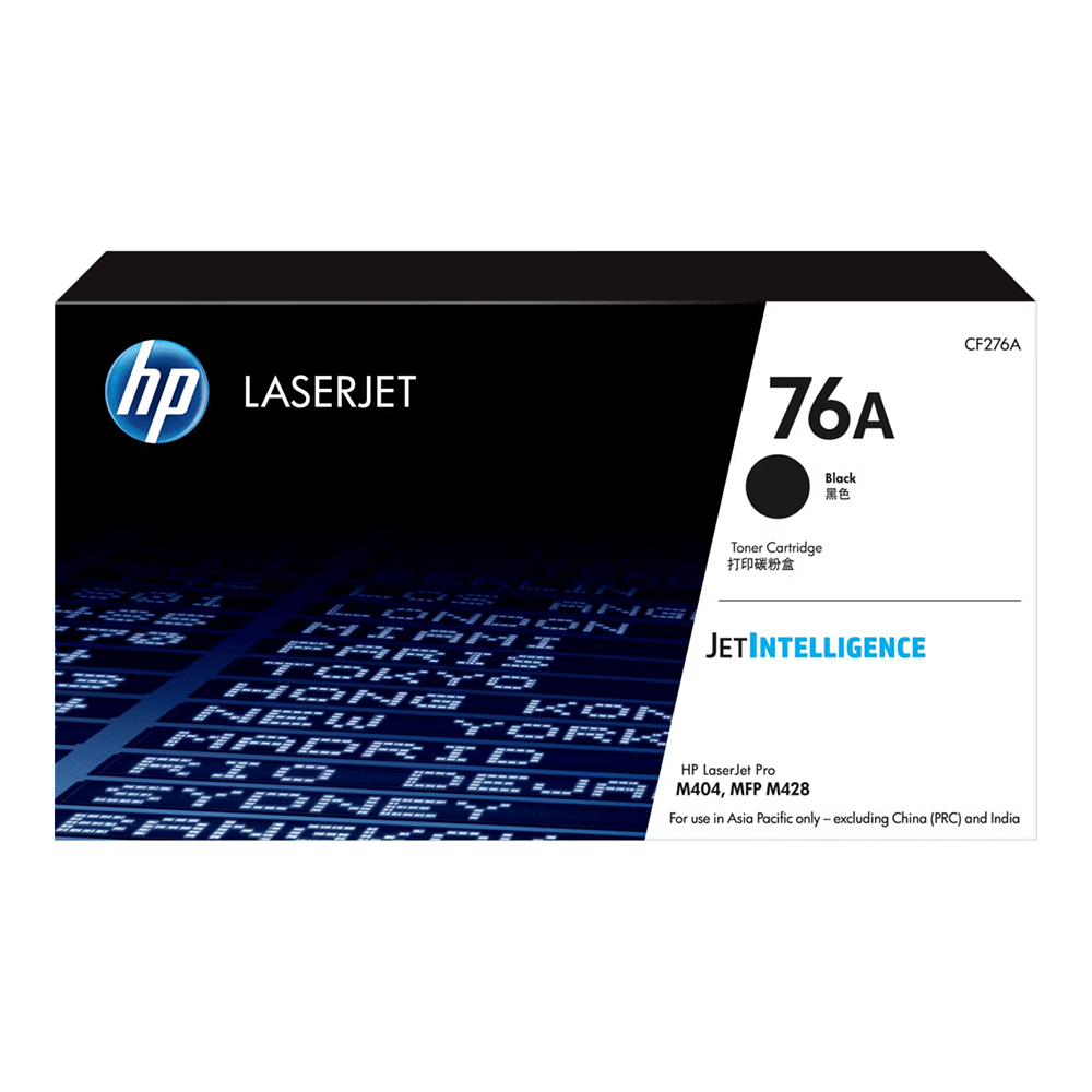 TONER (หมึกสำหรับเครื่องพิมพ์) HP 76A BLACK ORIGINAL LASERJET TONER CARTRIDGE (CF276A)