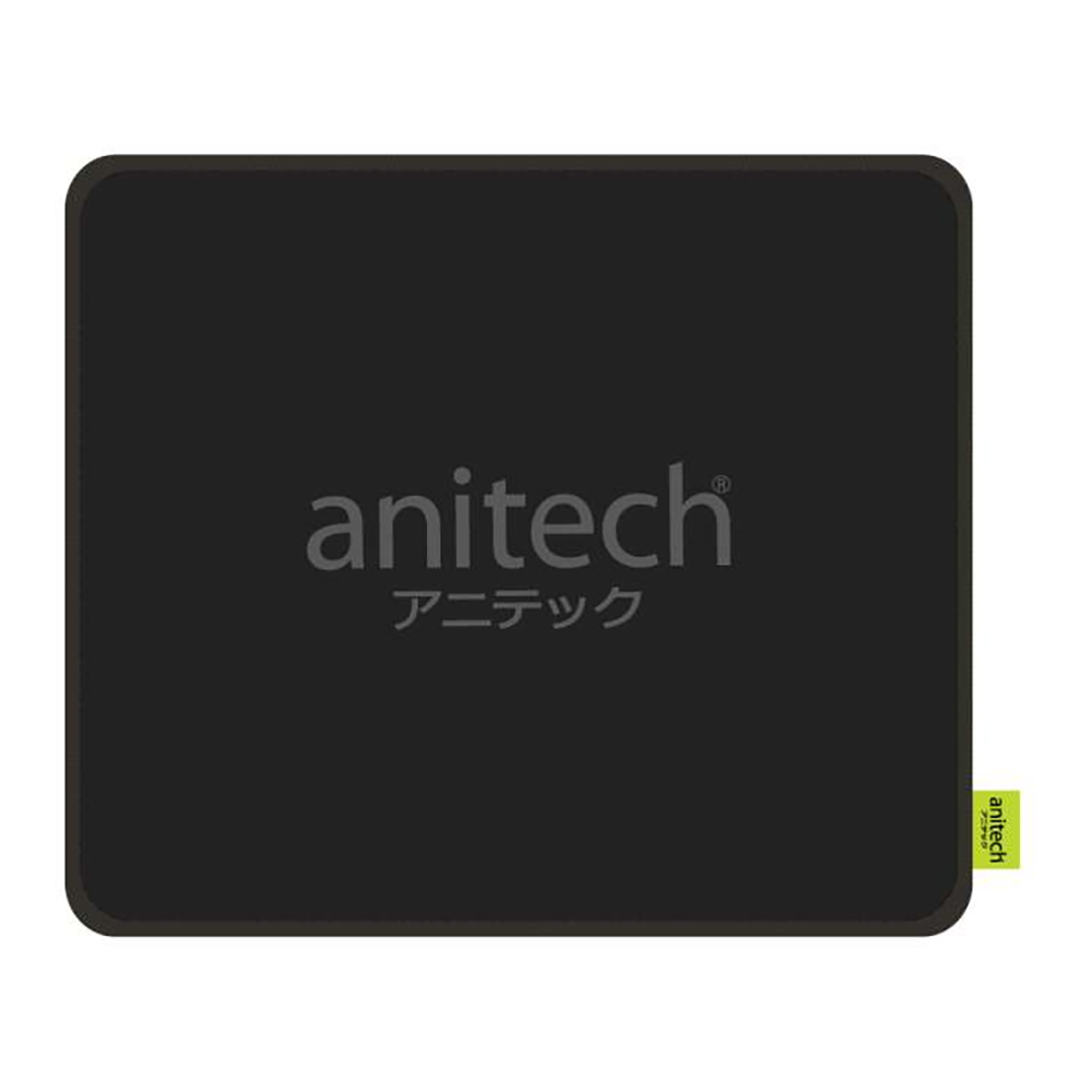MOUSE PAD (เมาส์แพด) ANITECH MP010-BK - BLACK