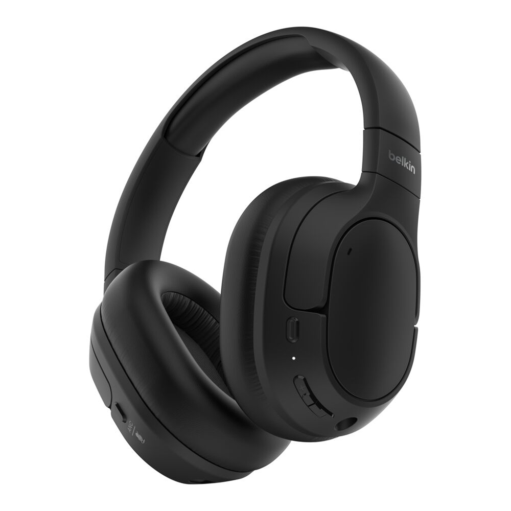 WIRELESS HEADPHONES (หูฟังไร้สาย) BELKIN SOUNDFORM ISOLATE - BLACK (AUD008FQBK)