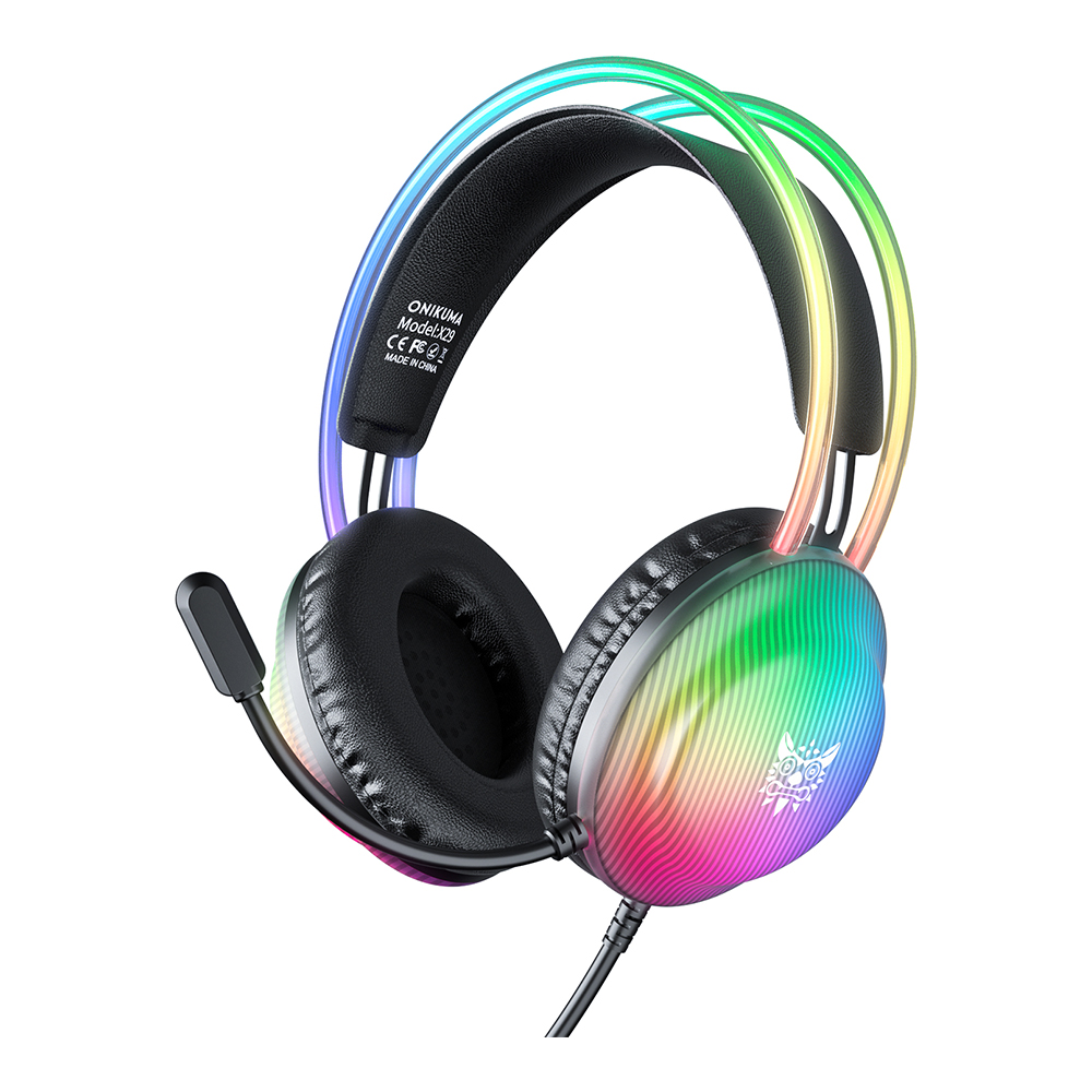 HEADSET (หูฟัง) ONIKUMA X29 - BLACK