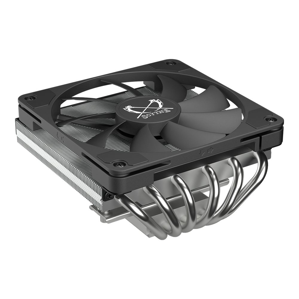 CPU AIR COOLER (พัดลมซีพียู) SCYTHE BIG SHURIKEN 4 - BLACK