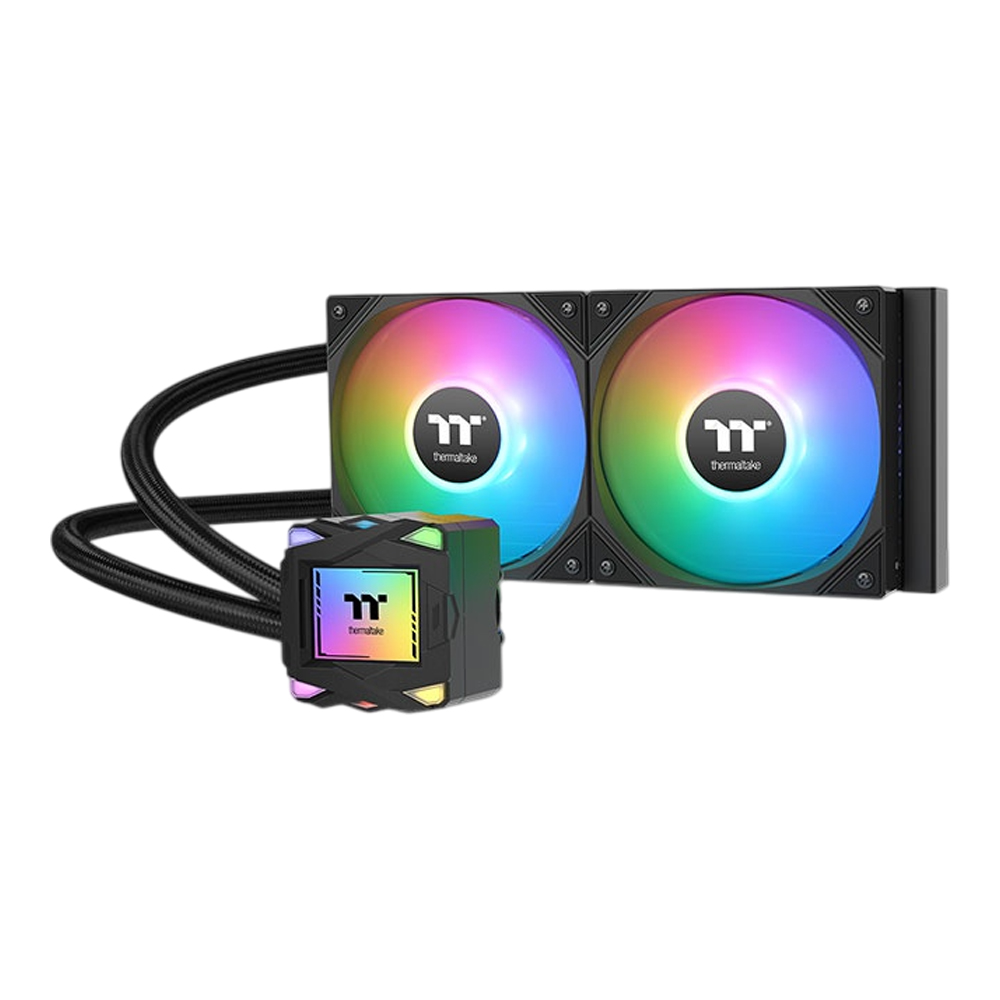 CPU LIQUID COOLER (ระบบระบายความร้อนด้วยน้ำ) THERMALTAKE LA240 ARGB SYNC - BLACK