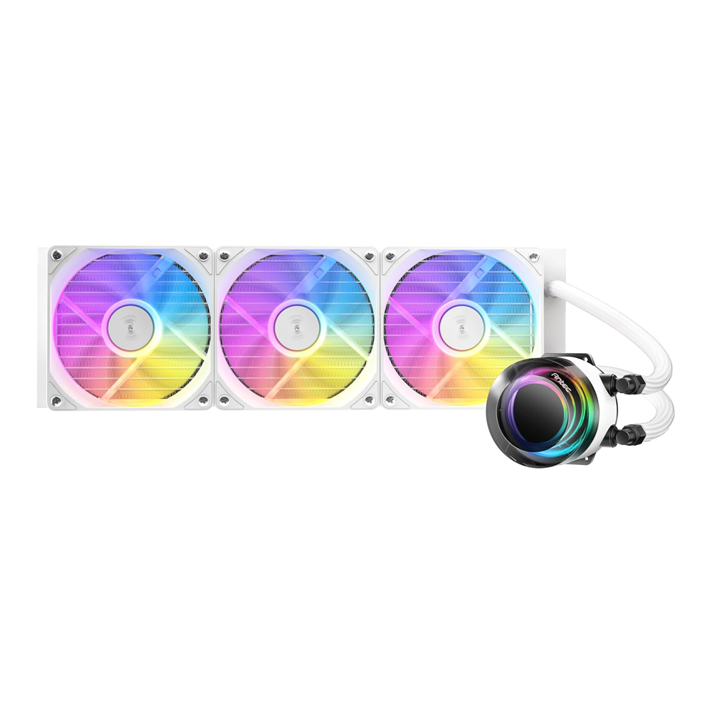 CPU LIQUID COOLER (ระบบระบายความร้อนด้วยน้ำ) ANTEC VORTEX LUM 360 ARGB - WHITE
