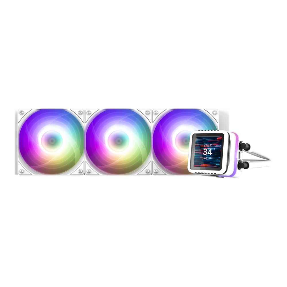 CPU LIQUID COOLER (ระบบระบายความร้อนด้วยน้ำ) ZALMAN ALPHA2 DS A36 - WHITE