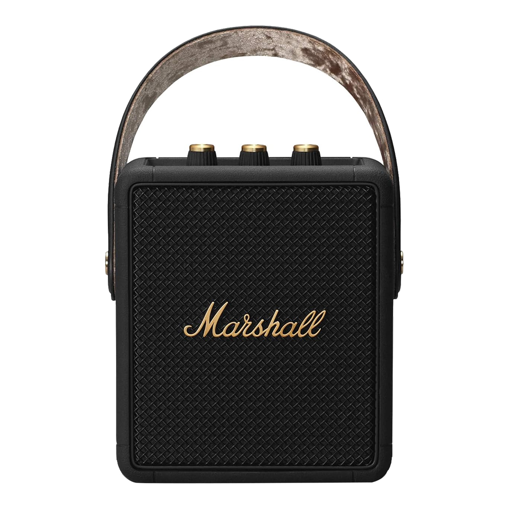 BLUETOOTH SPEAKER (ลำโพงบลูทูธ) MARSHALL STOCKWELL II - BLACK AND BRASS