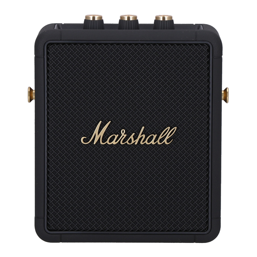 BLUETOOTH SPEAKER (ลำโพงบลูทูธ) MARSHALL STOCKWELL II - BLACK AND BRASS