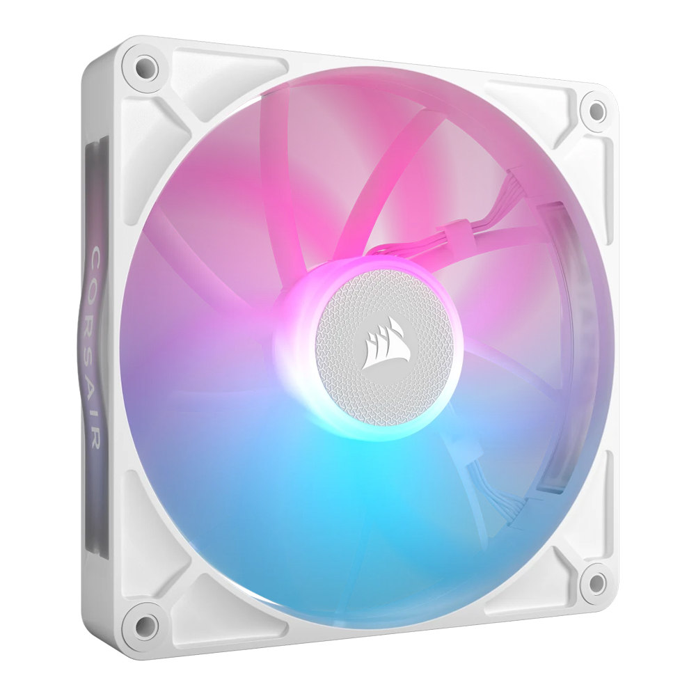 CASE FAN (พัดลมเคส) CORSAIR ICUE LINK RX140 RGB - WHITE (CO-9051023-WW)