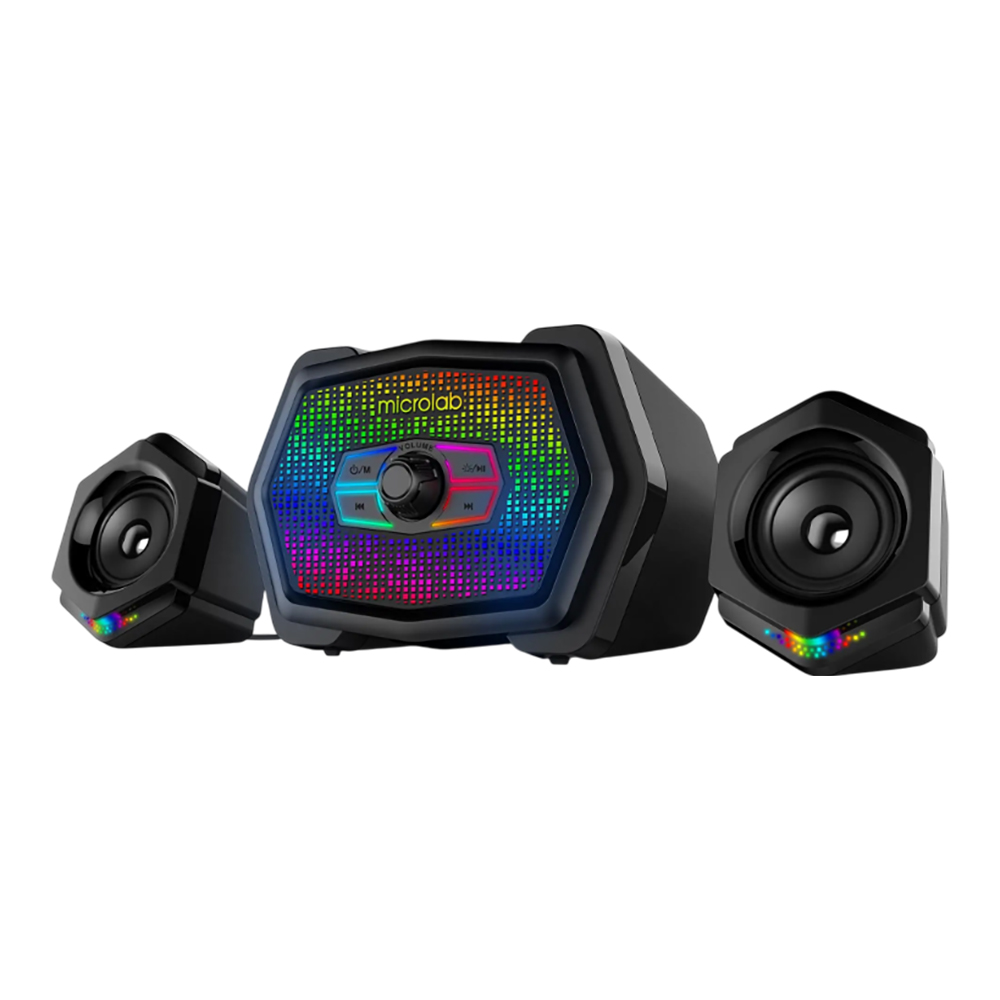 BLUETOOTH SPEAKER (ลำโพงบลูทูธ) MICROLAB U220BT - BLACK