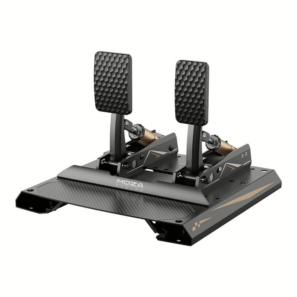 RACING WHEEL ACCESSORIES (อุปกรณ์เสริมพวงมาลัย) MOZA RS066 CRP2 PEDALS (THROTTLE + BRAKER)