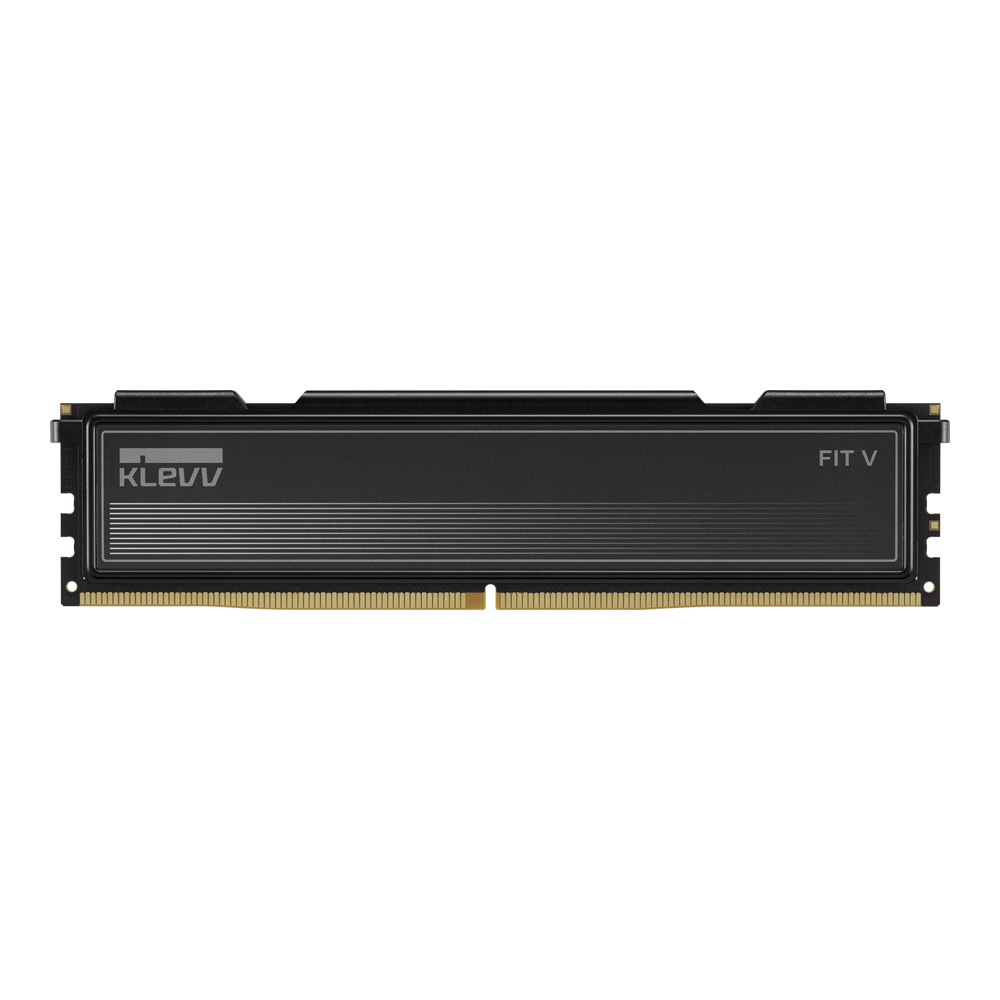 16GB (16GBx1) DDR5 5600MHz Klevv Fit V AMD EXPO & Intel XMP CL30 - Jet Black