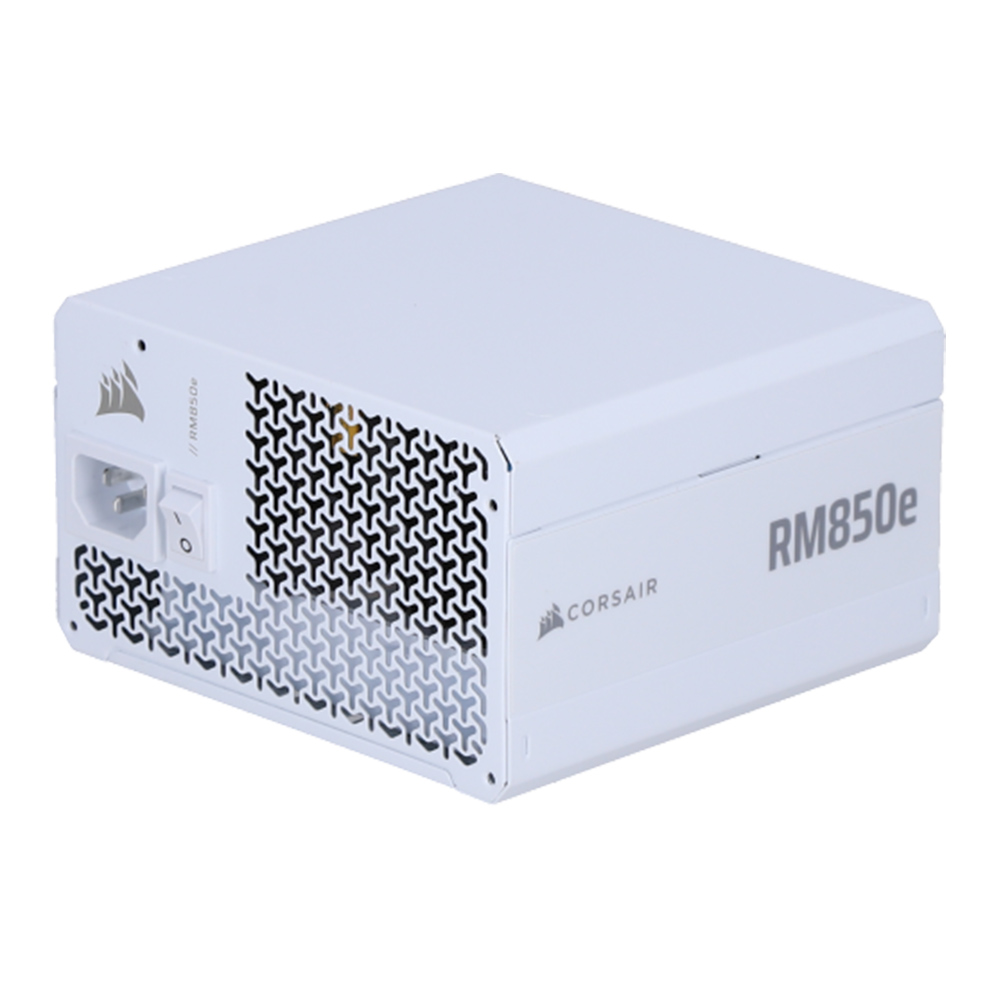 POWER SUPPLY (อุปกรณ์จ่ายไฟ) CORSAIR RM850E - 850W CYBENETICS GOLD WHITE ATX (CP-9020293-NA)