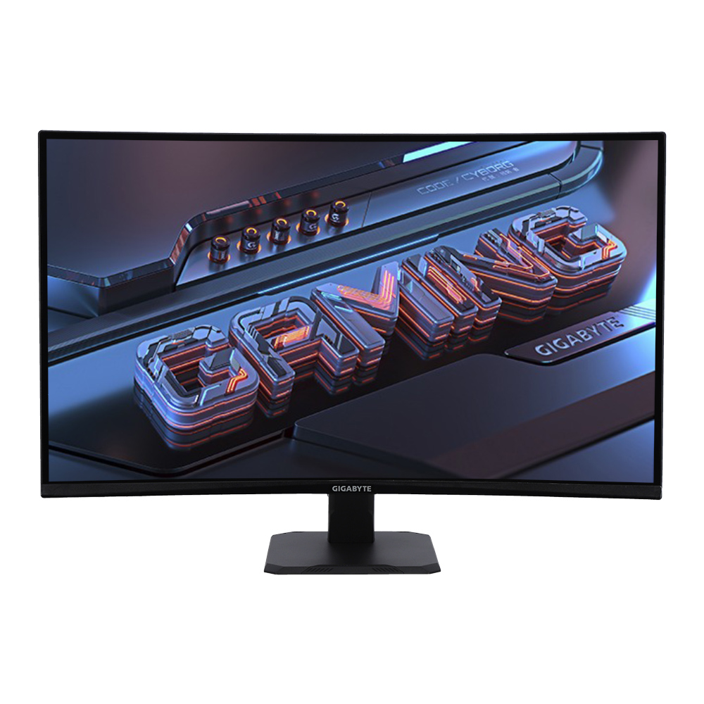 Monitor (จอมอนิเตอร์) Gigabyte GS32QCA - 31.5 Inch VA 2K 180Hz AMD Freesync Curved