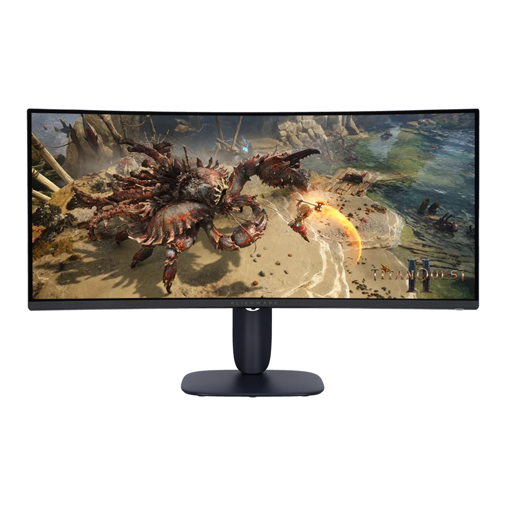 Monitor (จอมอนิเตอร์) Dell Alienware AW3425DWM - 34 Inch VA 2K 180Hz AMD FreeSync Premium Curved