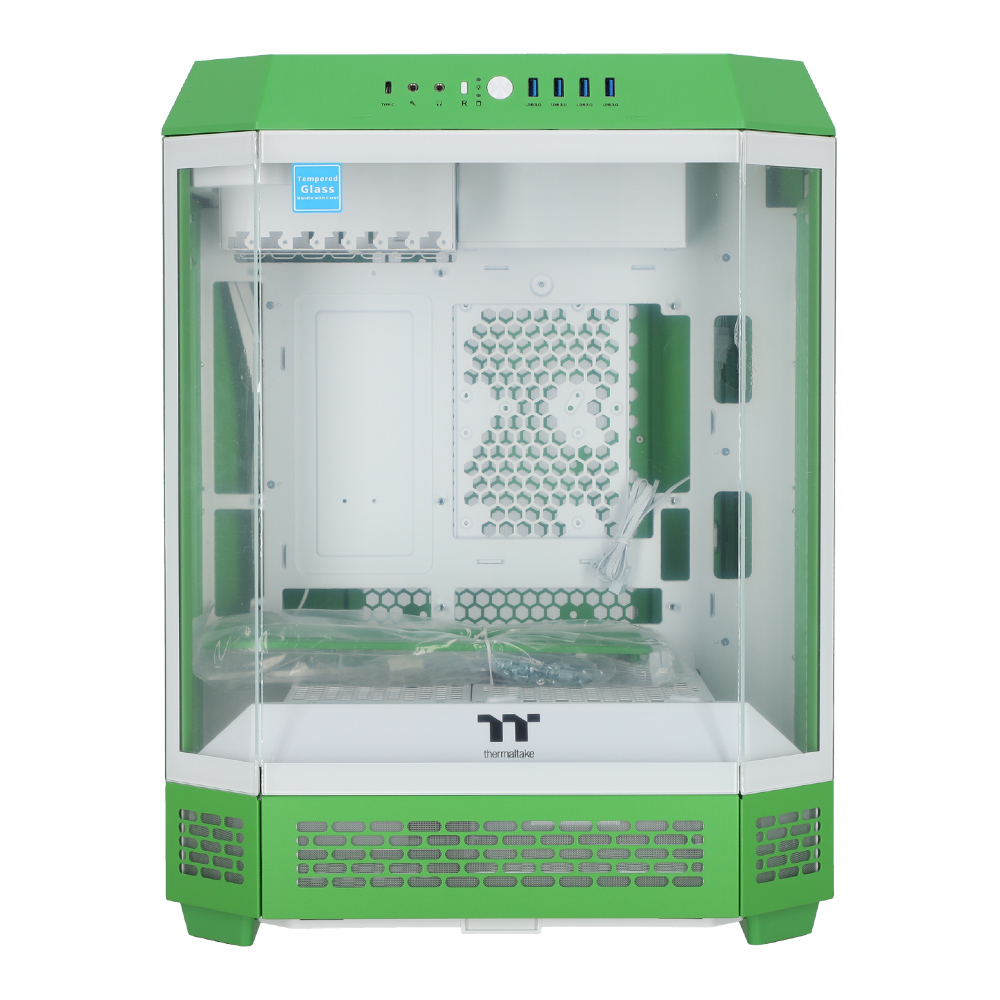 CASE (เคส) THERMALTAKE THE TOWER 600 LIGHT-YEAR GREEN - ATX