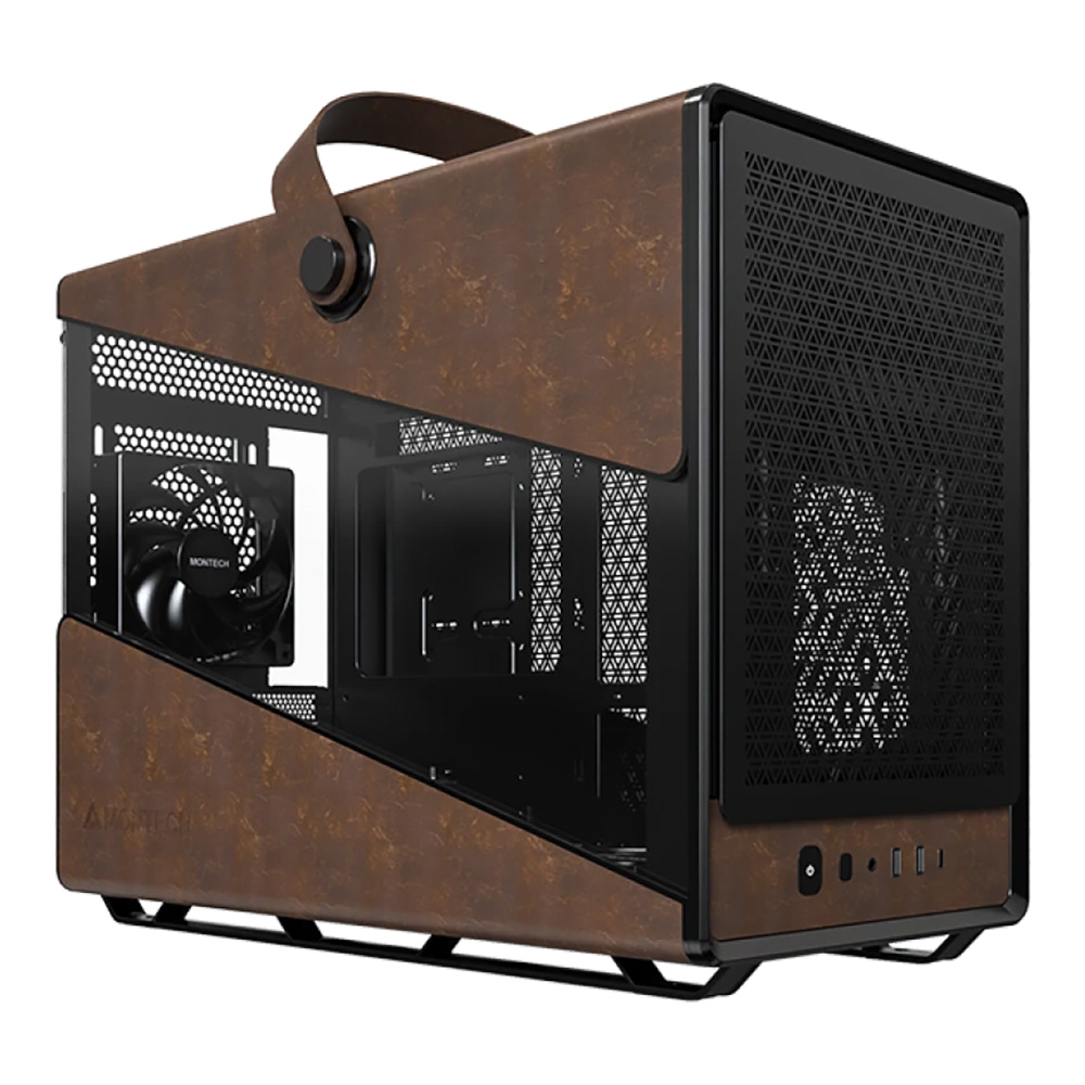 CASE (เคส) MONTECH HERITAGE PRO - BLACK MICRO-ATX