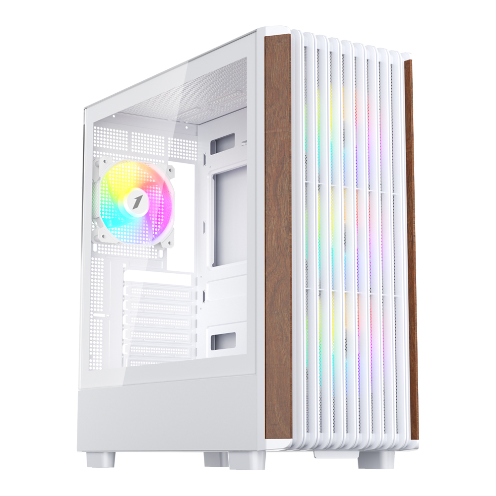 CASE (เคส) 1STPLAYER WD5 - WHITE ATX