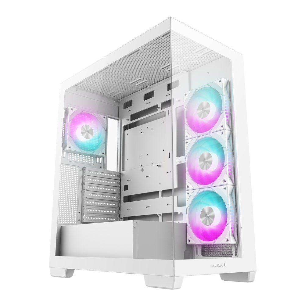 CASE (เคส) DEEPCOOL CG580 4F WH - WHITE ATX