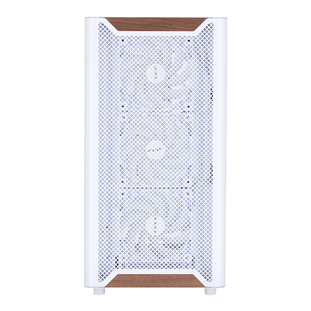 CASE (เคส) MONTECH XR WOOD - WHITE ATX