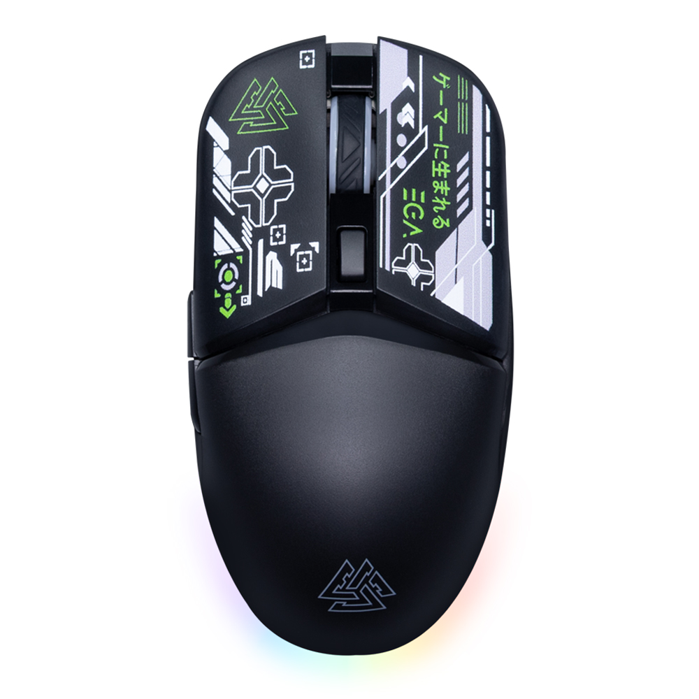 WIRELESS MOUSE (เมาส์ไร้สาย) EGA TYPE M16 - BLACK