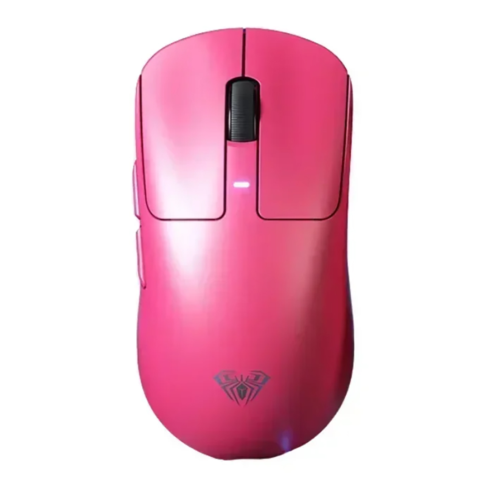 WIRELESS MOUSE (เมาส์ไร้สาย) AULA SC680 - PINK