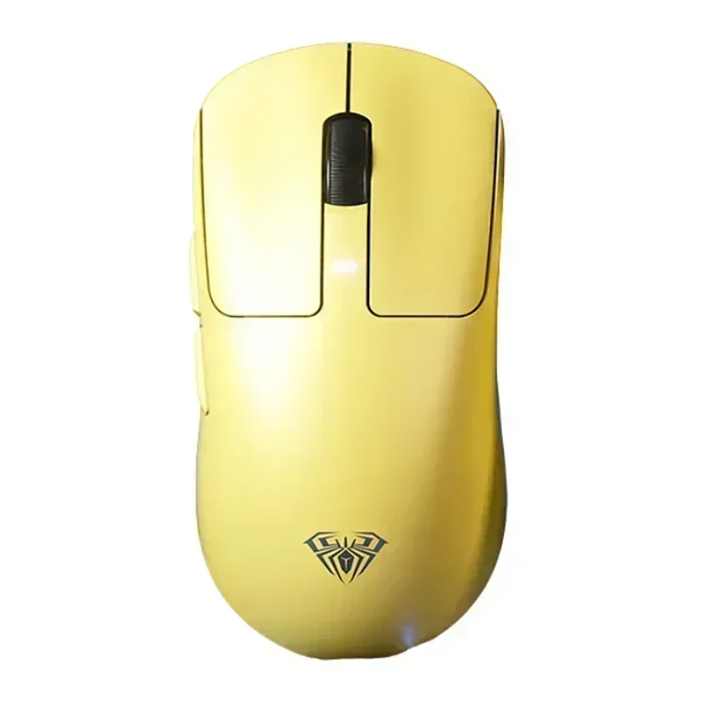 WIRELESS MOUSE (เมาส์ไร้สาย) AULA SC680 - YELLOW
