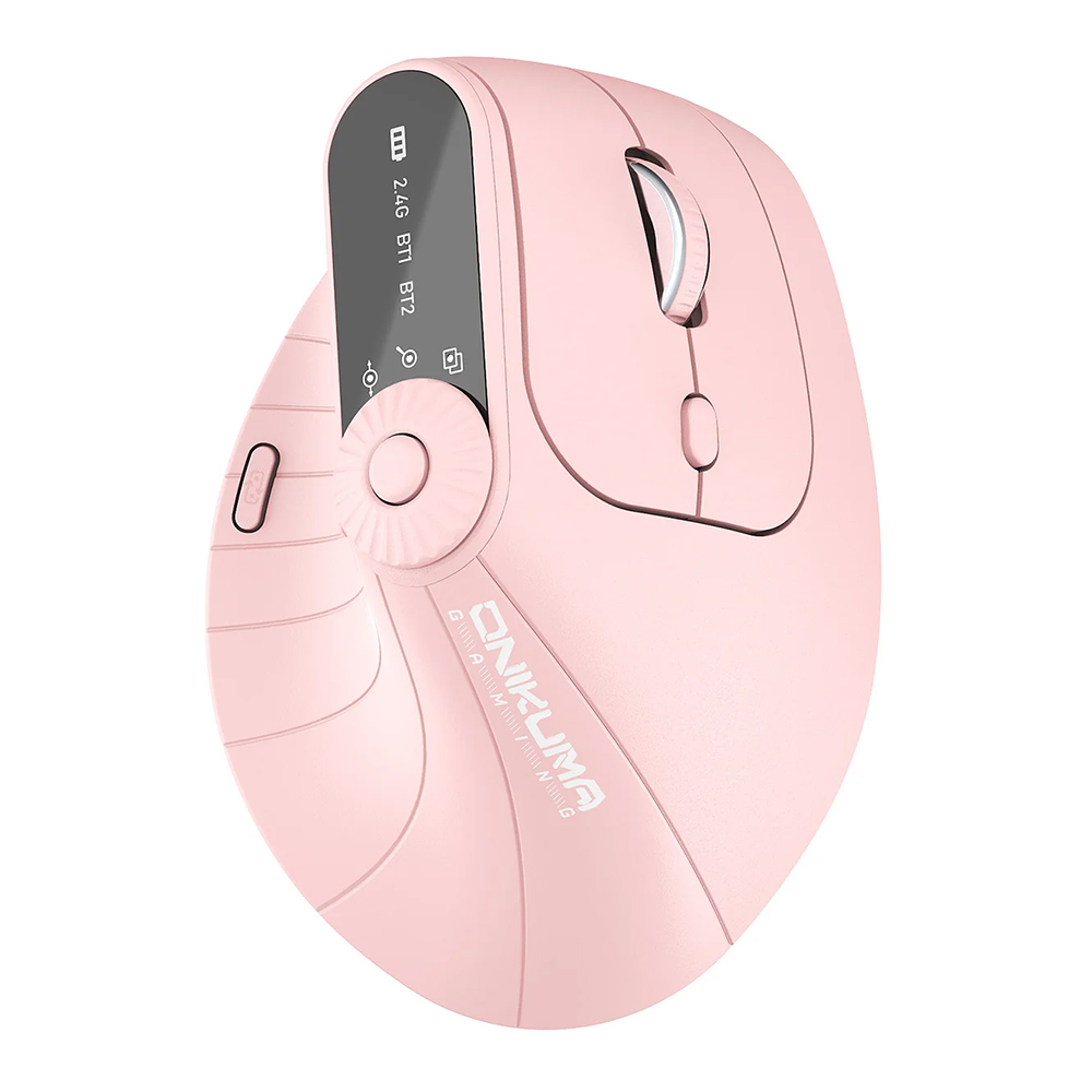 WIRELESS MOUSE (เมาส์ไร้สาย) ONIKUMA CW932 - PINK
