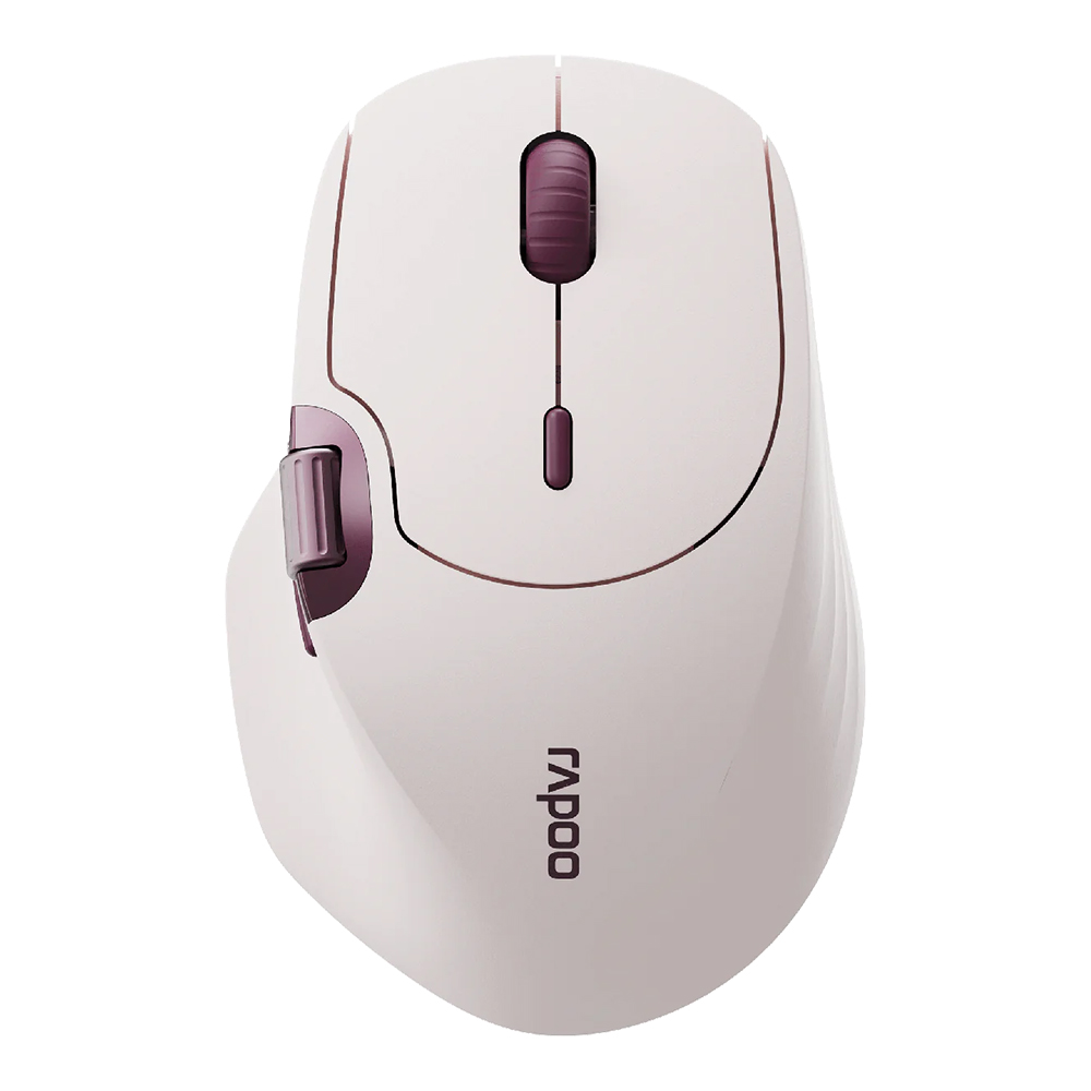 WIRELESS MOUSE (เมาส์ไร้สาย) RAPOO MT560 - LIGHT PINK