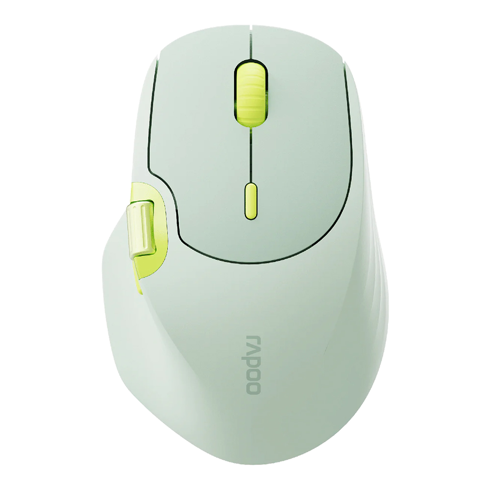 WIRELESS MOUSE (เมาส์ไร้สาย) RAPOO MT560 - MINT GREEN