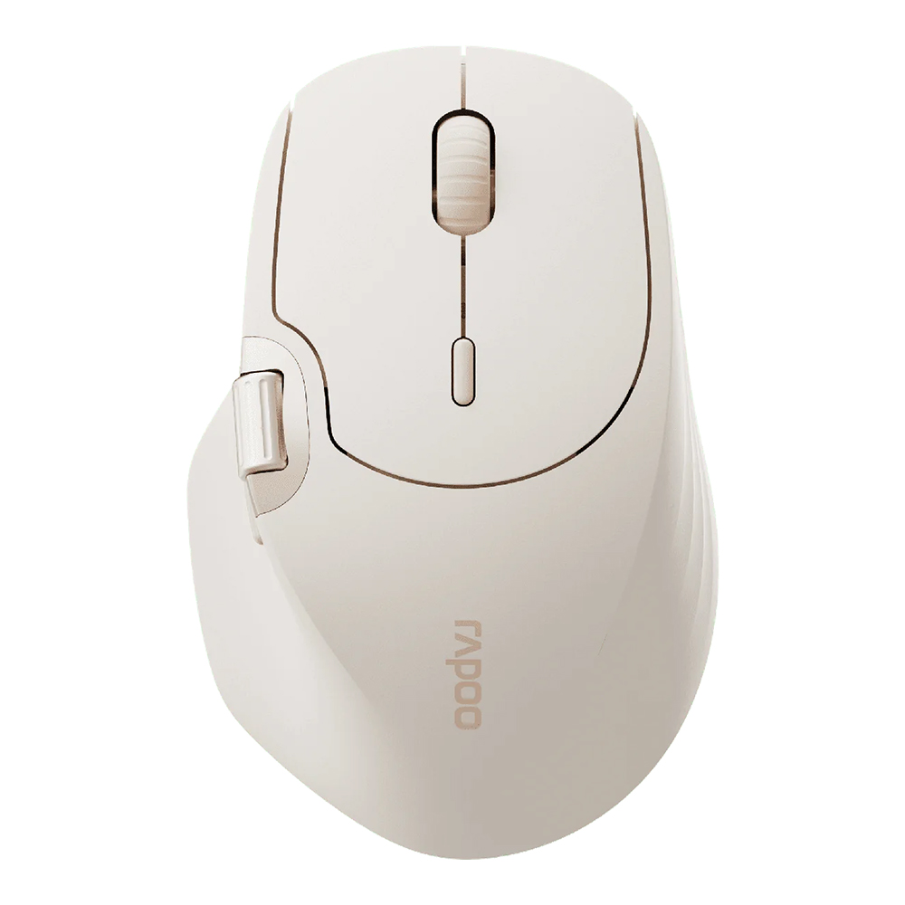 WIRELESS MOUSE (เมาส์ไร้สาย) RAPOO MT560 - BEIGE