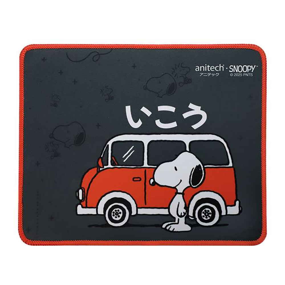 MOUSE PAD (เมาส์แพด) ANITECH X SNOOPY 3 SNP-MP008-BK - BLACK