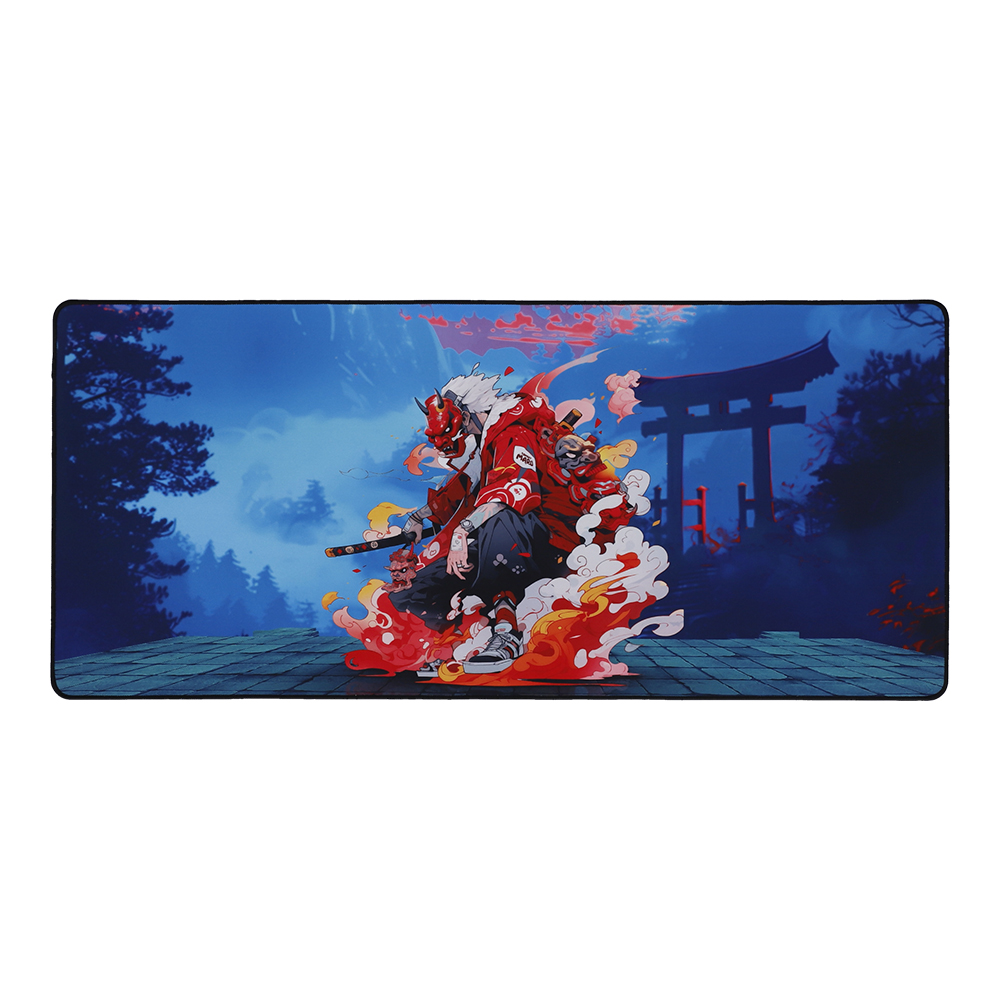 MOUSE PAD (เมาส์แพด) JIB SAMURAI DEVIL-XL