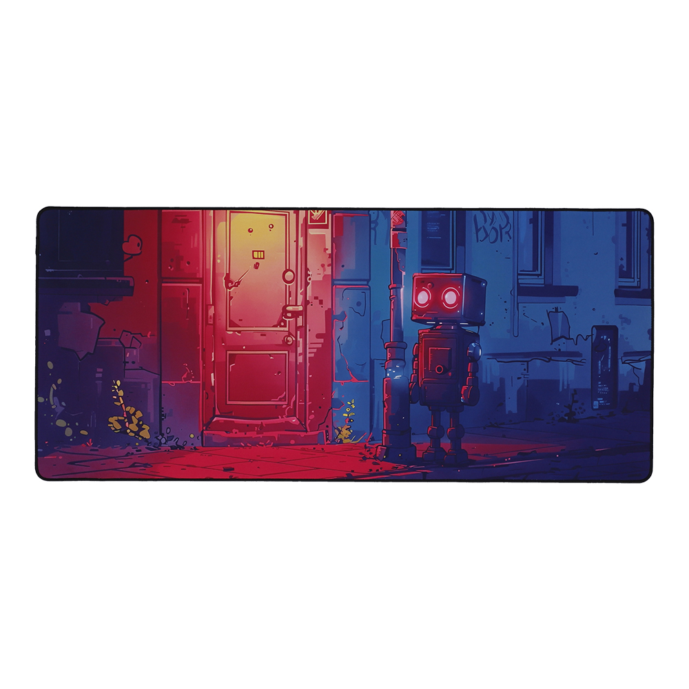 MOUSE PAD (เมาส์แพด) JIB LONELY ROBOT-XL