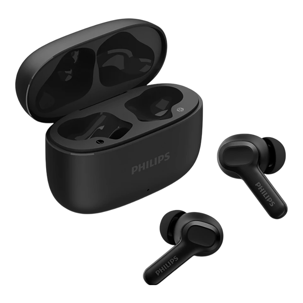 TRUE WIRELESS HEADPHONE (หูฟังทรูไวร์เลส) PHILIPS TAT1109BK - BLACK