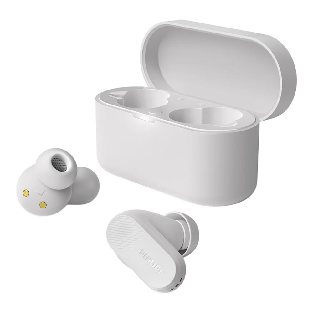 TRUE WIRELESS HEADPHONE (หูฟังทรูไวร์เลส) PHILIPS TAT3509WT - WHITE