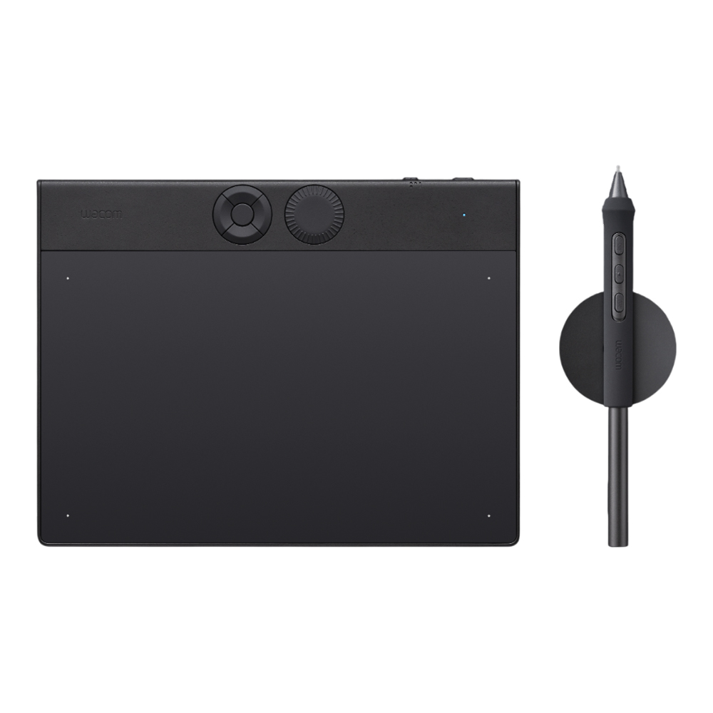 GRAPHIC TABLET (กระดานกราฟิก) WACOM INTUOS PRO S - BLACK (PTK470K0C)