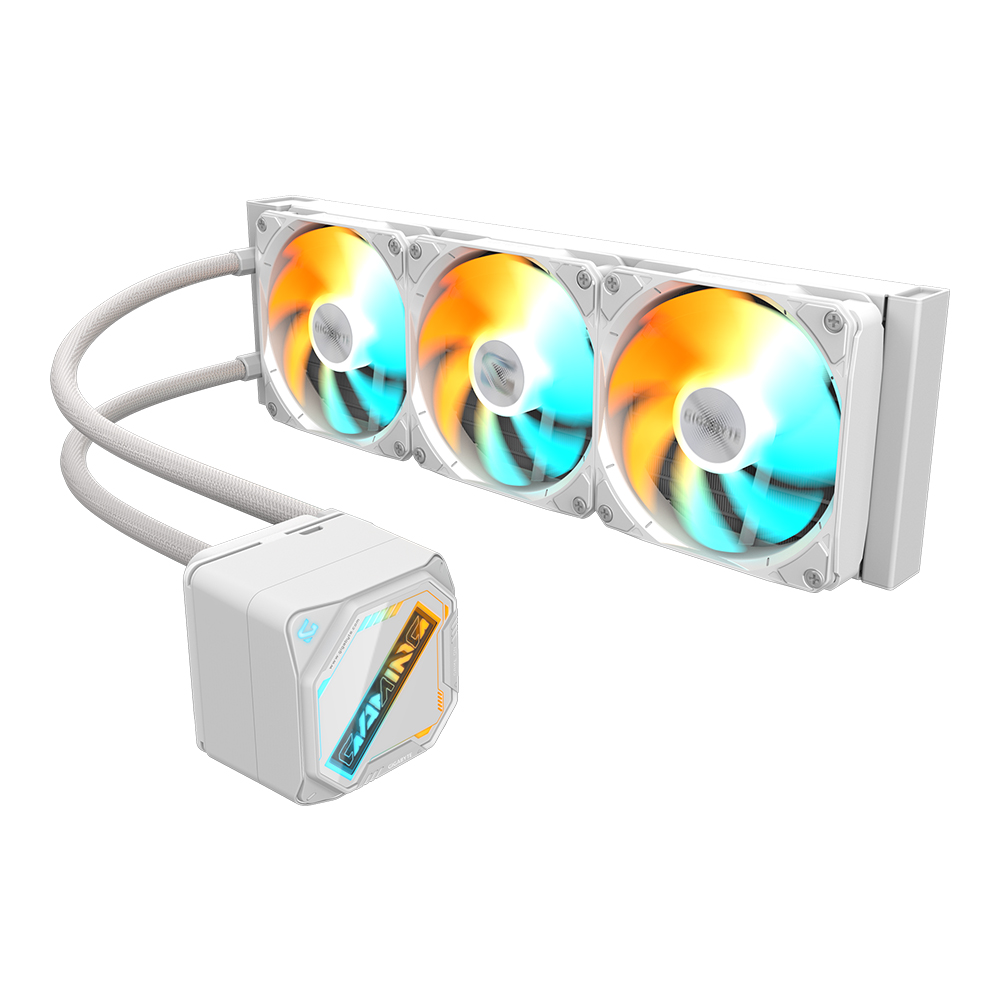 CPU LIQUID COOLER (ระบบระบายความร้อนด้วยน้ำ) GIGABYTE GAMING 360 ICE - WHITE